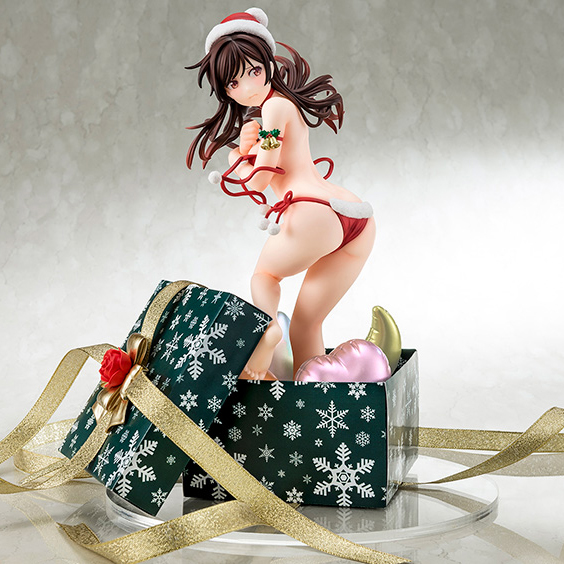 Figurine Chizuru Mizuhara Ver. Santa Bikini - Hakoiri Musume