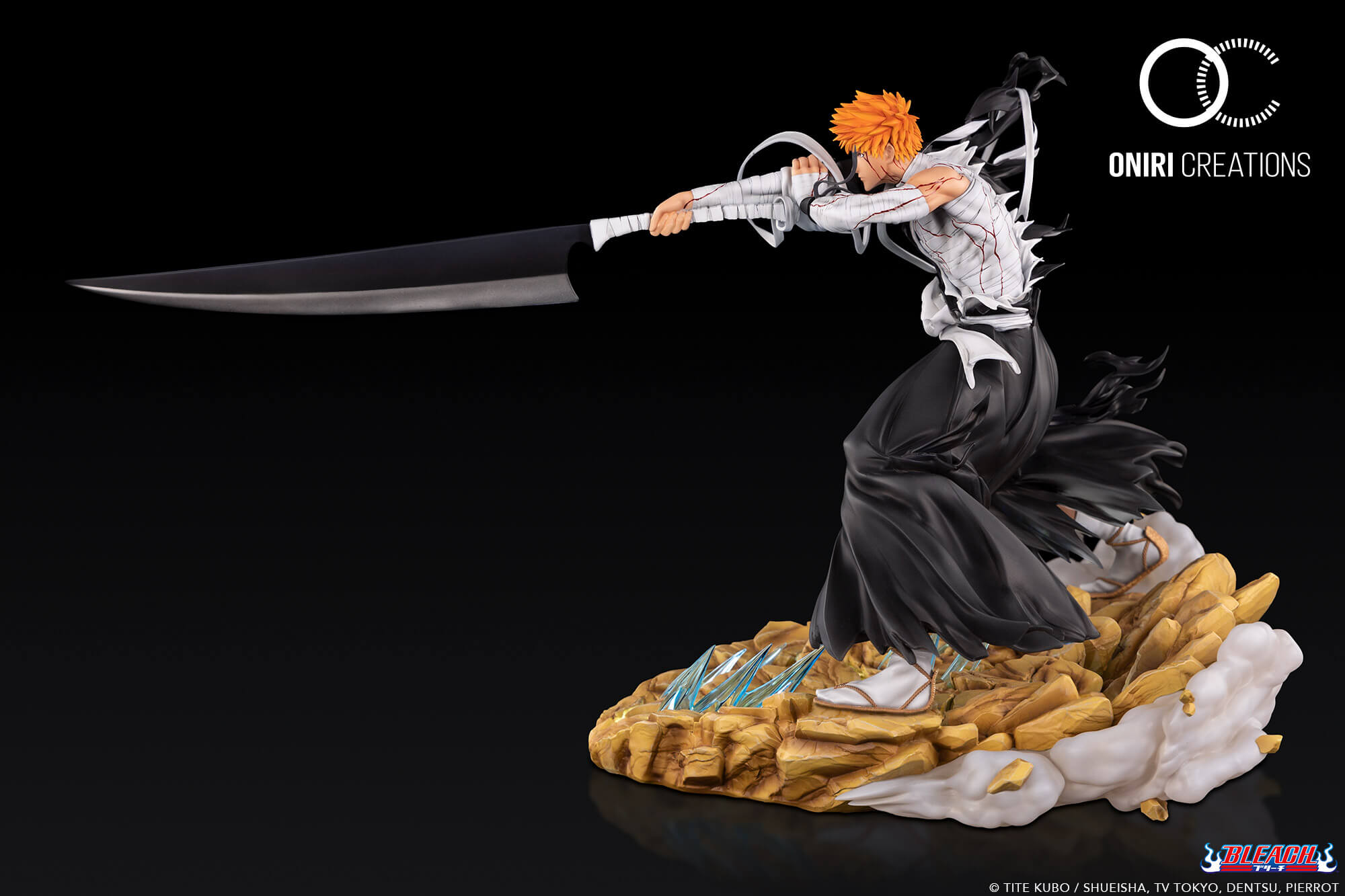 Figurine Bleach - Kurosaki Ichigo - First Bankai - Oniri Créations