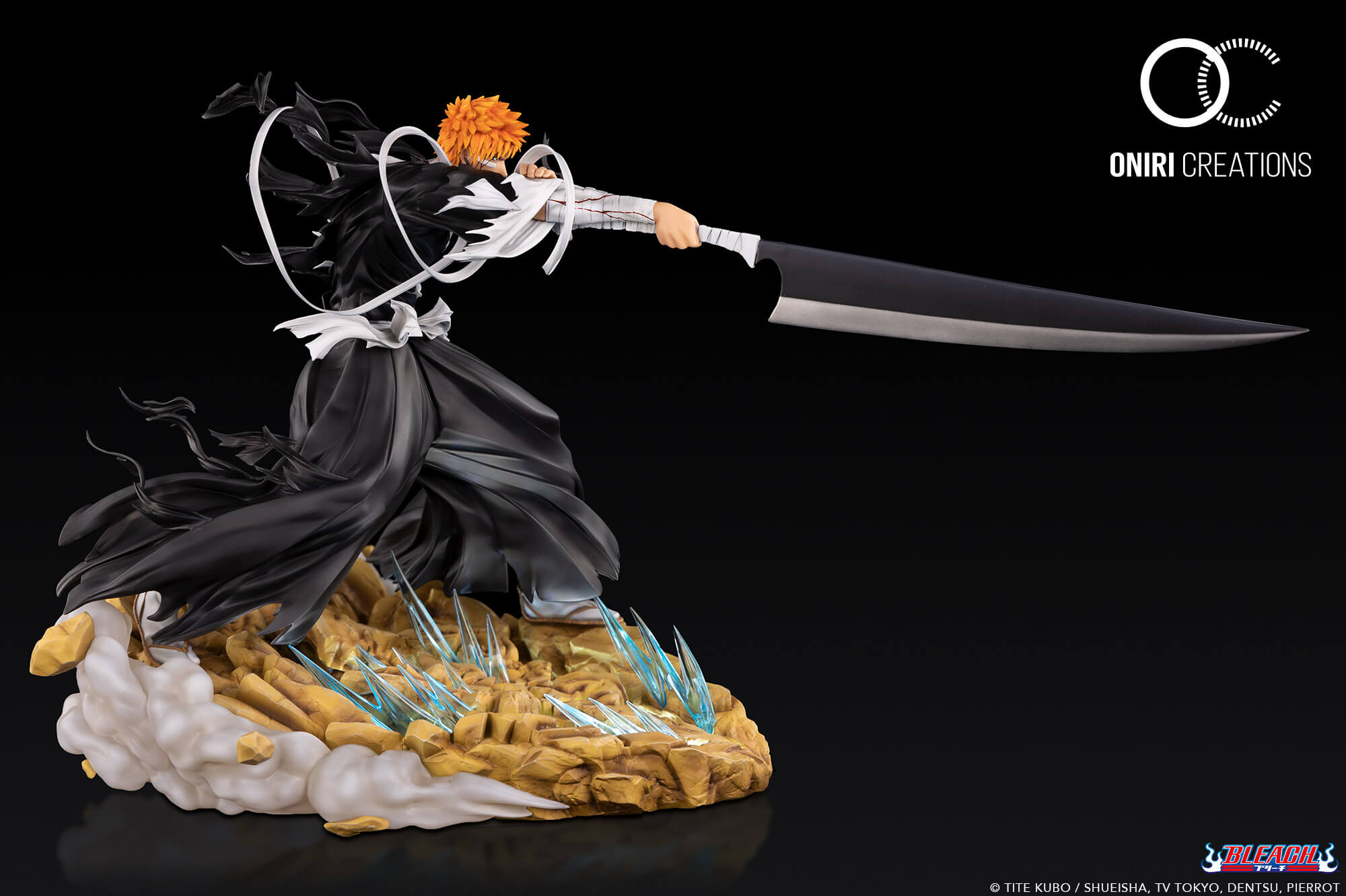 Figurine Bleach - Kurosaki Ichigo - First Bankai - Oniri Créations