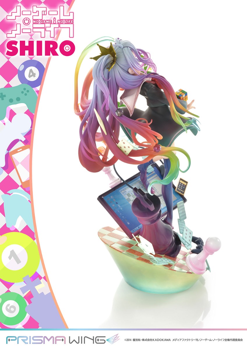 Figurine No Game No Life - Shiro - Prisma Wing - Prime 1 Studio