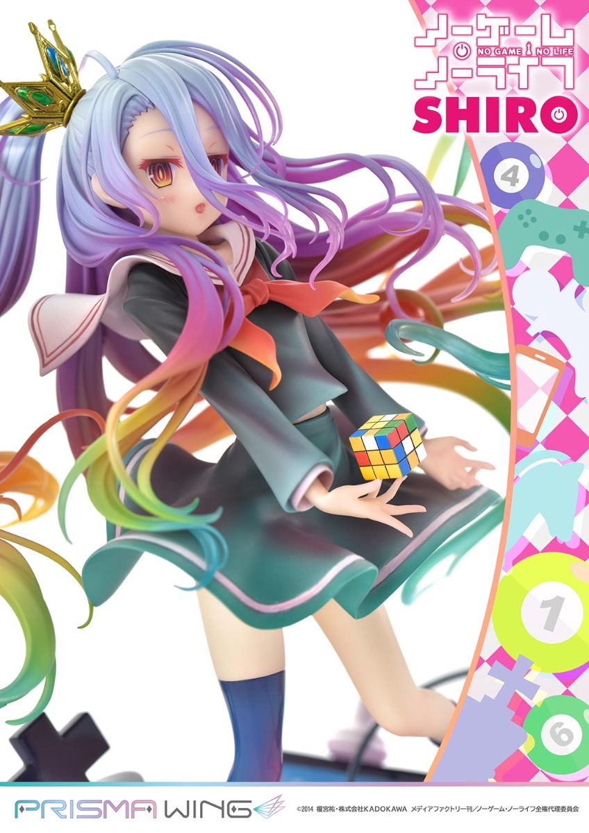 Figurine No Game No Life - Shiro - Prisma Wing - Prime 1 Studio