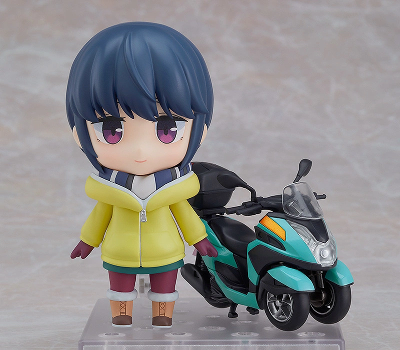 Figurine Yuru Camp - Rin Shima Ver. Trike - Nendoroid - Good Smile Company