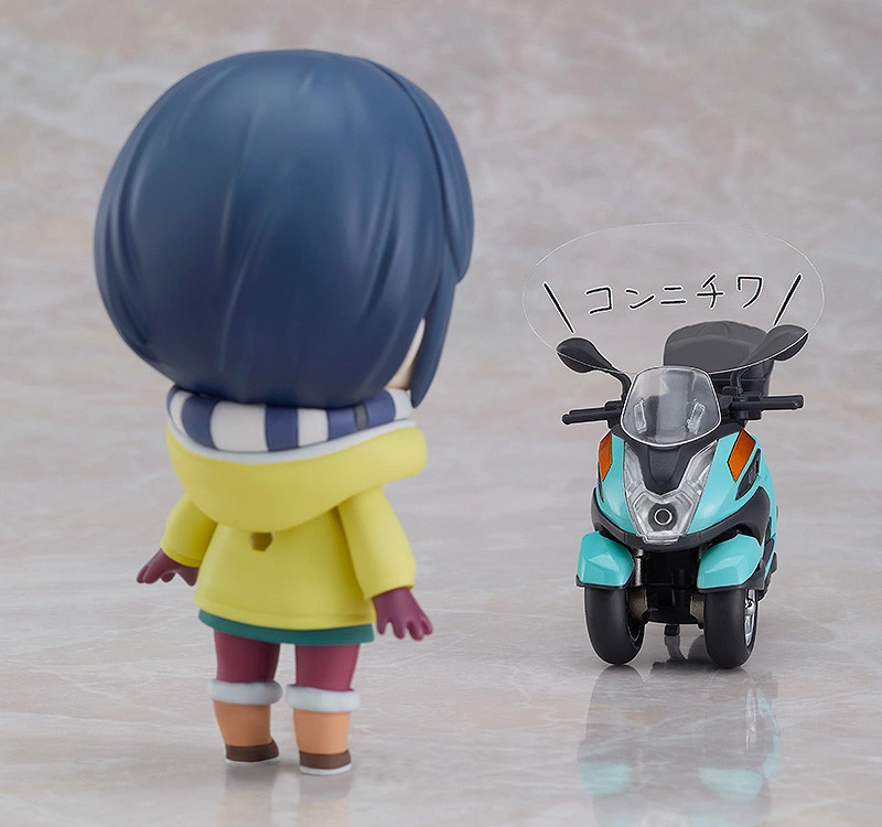 Figurine Yuru Camp - Rin Shima Ver. Trike - Nendoroid - Good Smile Company
