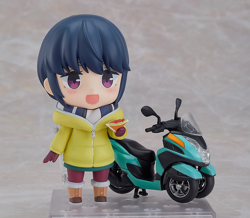 Figurine Yuru Camp - Rin Shima Ver. Trike - Nendoroid - Good Smile Company