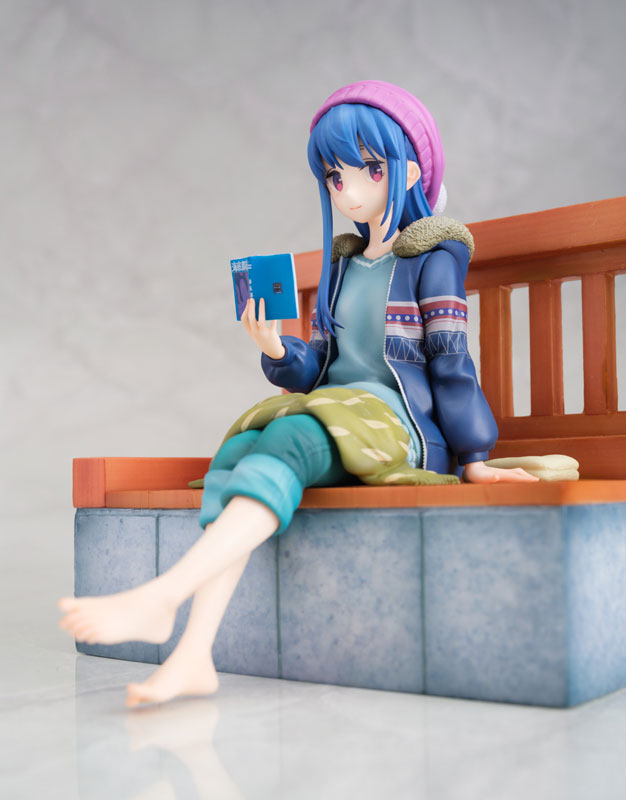 Figurine Yuru Camp - Rin Shima - Ver. Foot Bath - AmiAmi