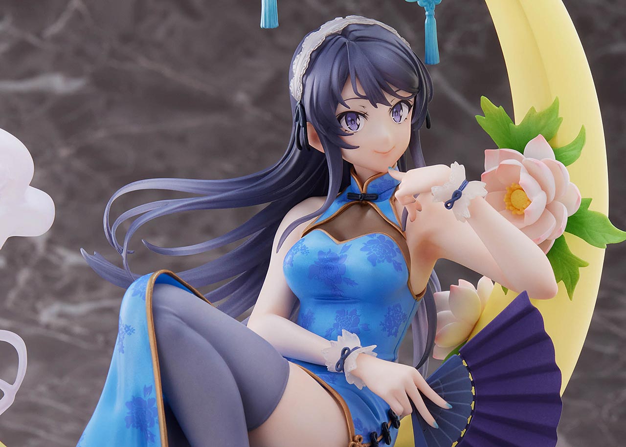 Figurine Rascal Does Not Dream of Bunny Girl Senpai - Mai Sakurajima - 1/7 - Ver. Chinese Dress - Spiritale