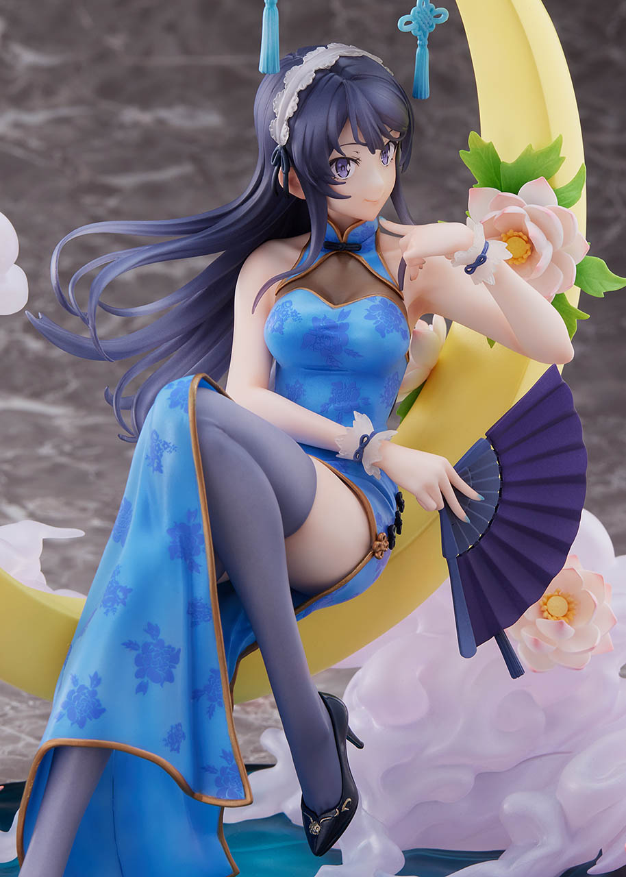 Figurine Rascal Does Not Dream of Bunny Girl Senpai - Mai Sakurajima - 1/7 - Ver. Chinese Dress - Spiritale