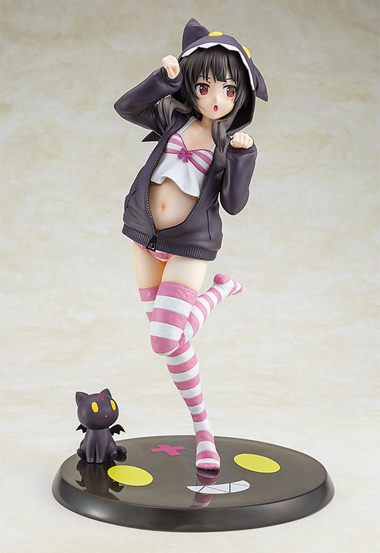 Figurine KonoSuba - Megumin - Ver. Hood☆Look Chomusuke - 1/7 - CA Works - Chara-Ani / Kadokawa
