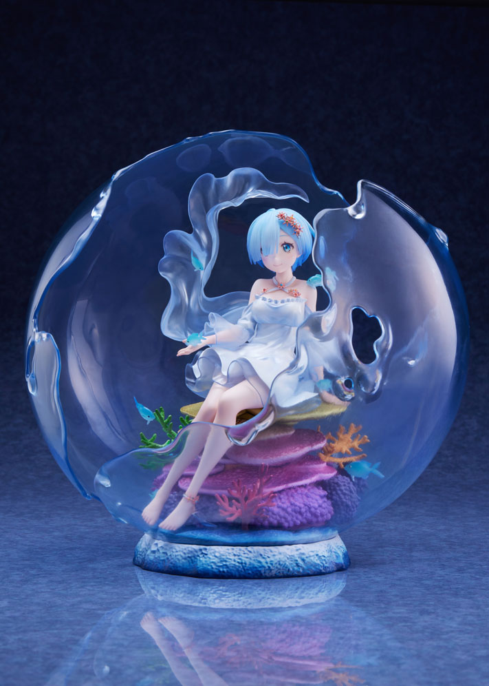 Figurine Re: Zero kara Hajimeru Isekai Seikatsu - Rem - Ver. Aqua Orb - 1/7 - F:Nex - FuRyu
