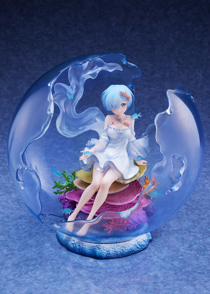 Figurine Re: Zero kara Hajimeru Isekai Seikatsu - Rem - Ver. Aqua Orb - 1/7 - F:Nex - FuRyu