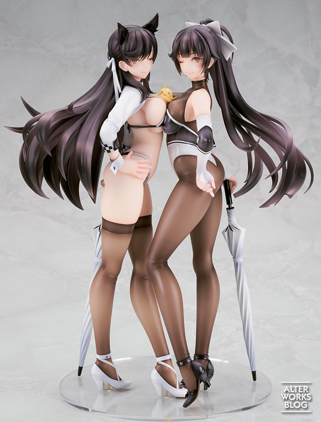 Figurine Azur Lane - Atago et Takao - Ver. Race Queen - 1/7 - Alter