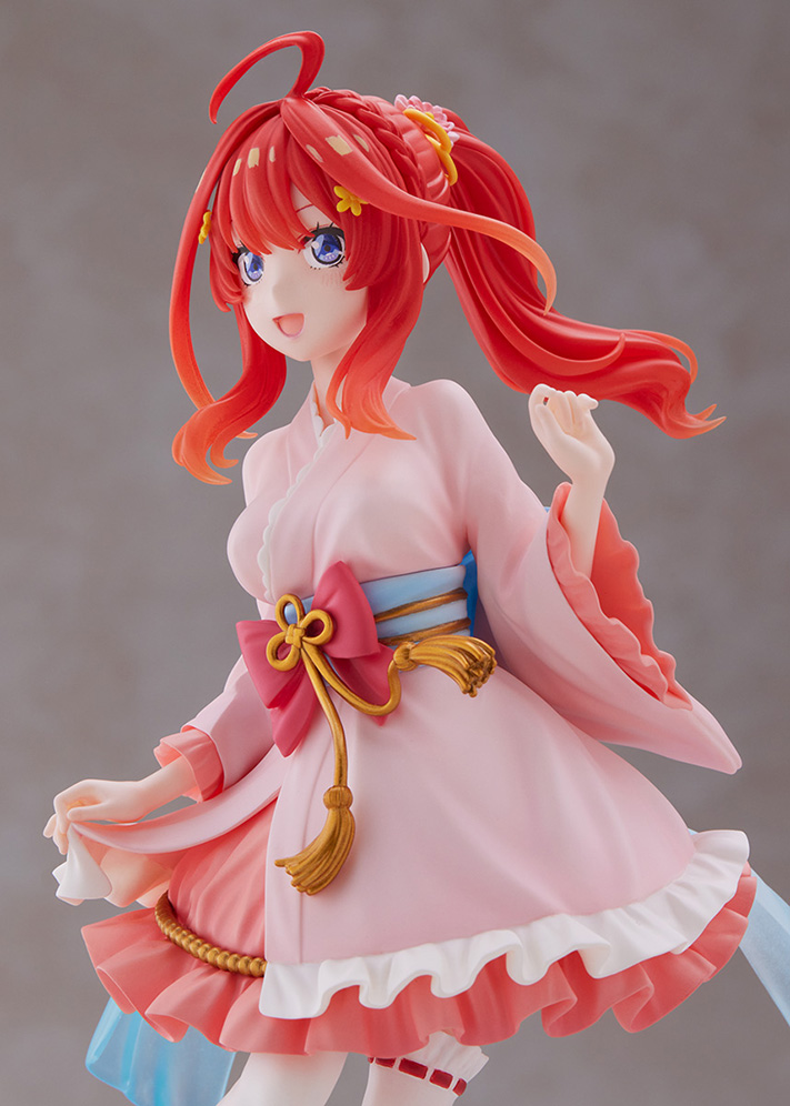 Figurine The Quintessential Quintuplets - Itsuki Nakano - Ver. Miniskirt Yukata - Tenitol - FuRyu