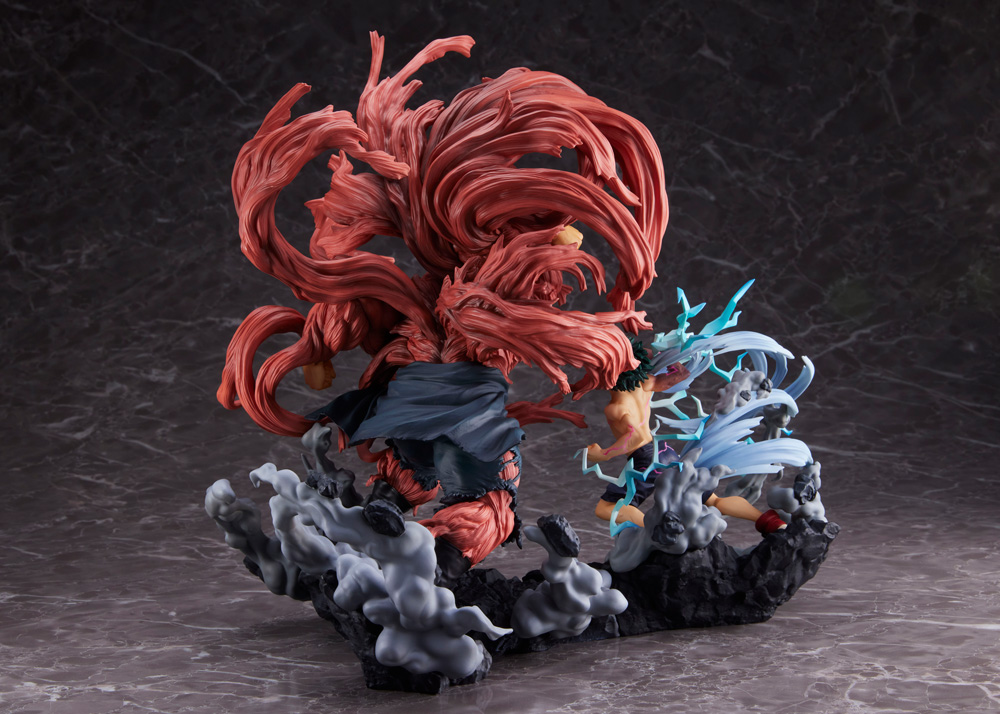 Figurine Boku no Hero Academia - Izuku Midoriya VS Muscular - S-Fire / Super Situation Figure - Sega