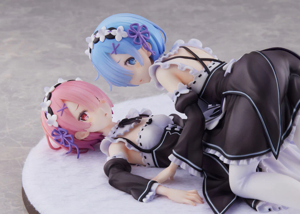 Figurine Re:Zero kara Hajimeru Isekai Seikatsu - Ram et Rem - 1/7 - F:Nex - FuRyu