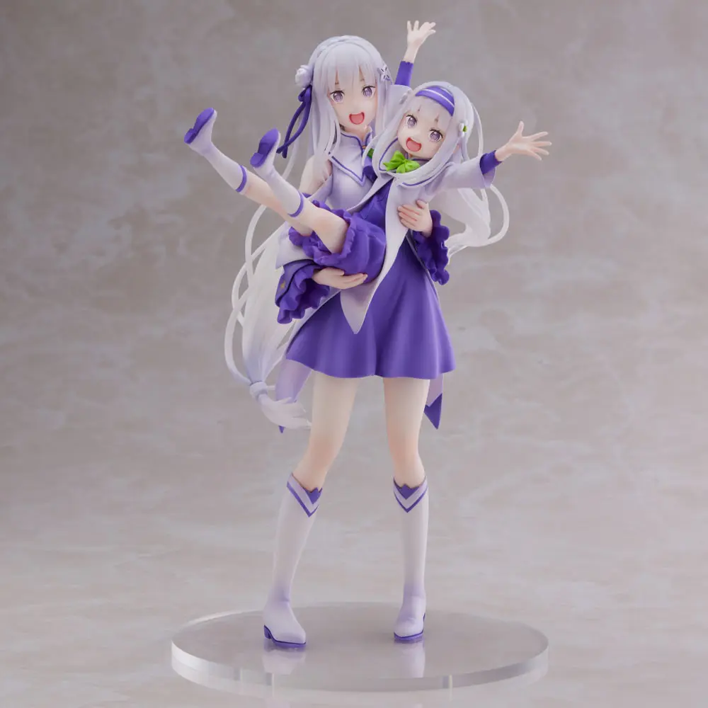 Figurine Re:Zero kara Hajimeru Isekai Seikatsu - Emilia et childhood Emilia - 1/7 - S-Fire - Sega
