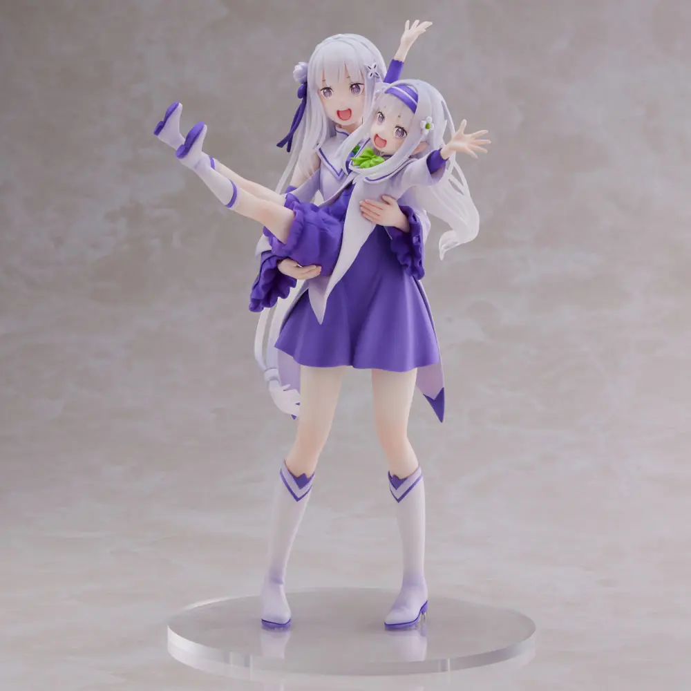 Figurine Re:Zero kara Hajimeru Isekai Seikatsu - Emilia et childhood Emilia - 1/7 - S-Fire - Sega