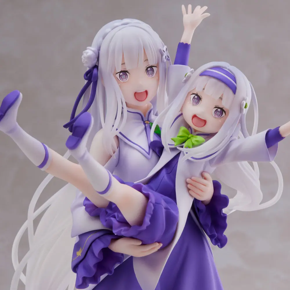 Figurine Re:Zero kara Hajimeru Isekai Seikatsu - Emilia et childhood Emilia - 1/7 - S-Fire - Sega