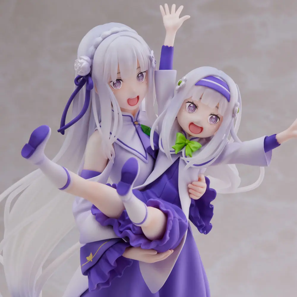 Figurine Re:Zero kara Hajimeru Isekai Seikatsu - Emilia et childhood Emilia - 1/7 - S-Fire - Sega
