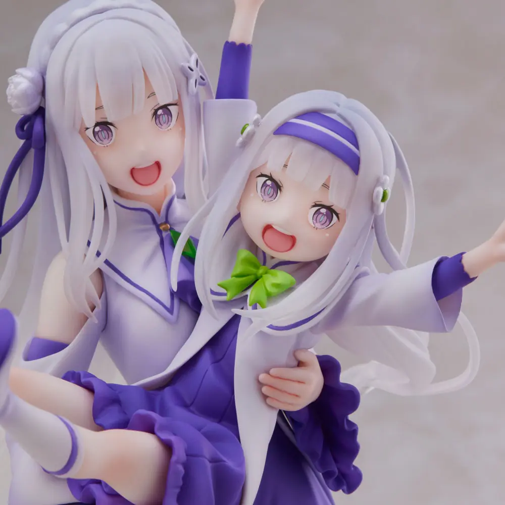 Figurine Re:Zero kara Hajimeru Isekai Seikatsu - Emilia et childhood Emilia - 1/7 - S-Fire - Sega