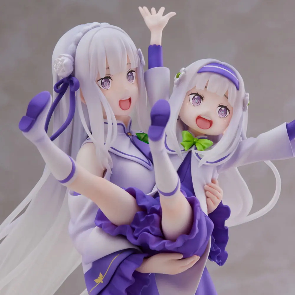 Figurine Re:Zero kara Hajimeru Isekai Seikatsu - Emilia et childhood Emilia - 1/7 - S-Fire - Sega