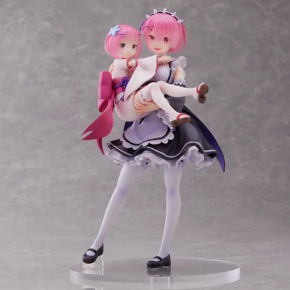 Figurine Re:Zero kara Hajimeru Isekai Seikatsu - Ram et childhood Ram - 1/7 - S-Fire - Sega