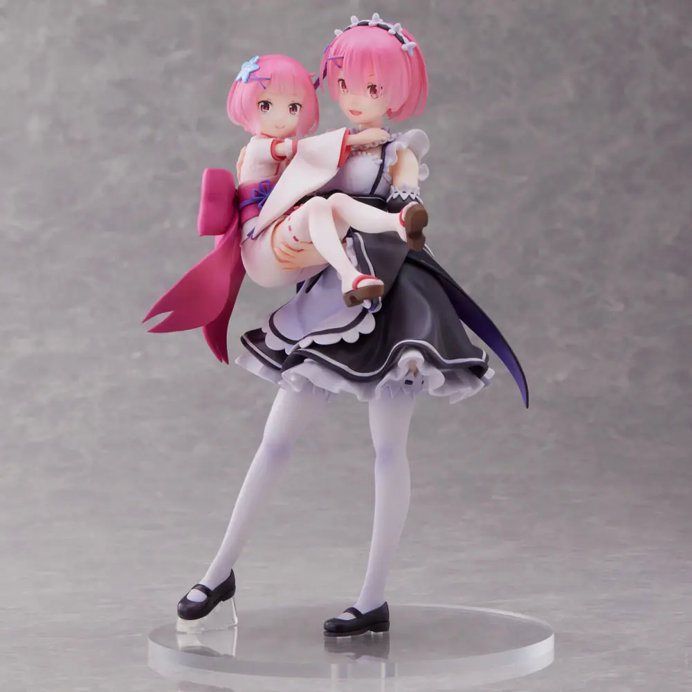 Figurine Re:Zero kara Hajimeru Isekai Seikatsu - Ram et childhood Ram - 1/7 - S-Fire - Sega