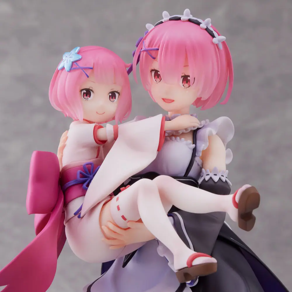 Figurine Re:Zero kara Hajimeru Isekai Seikatsu - Ram et childhood Ram - 1/7 - S-Fire - Sega