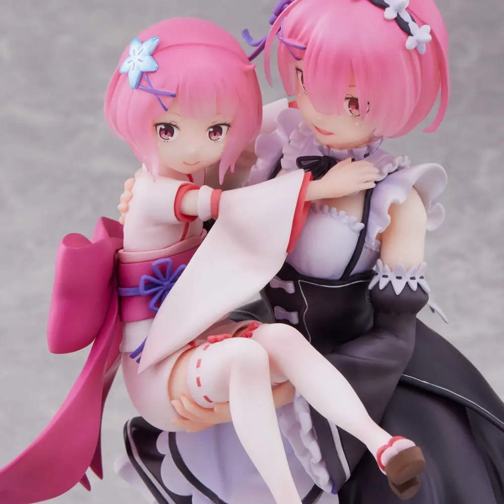 Figurine Re:Zero kara Hajimeru Isekai Seikatsu - Ram et childhood Ram - 1/7 - S-Fire - Sega