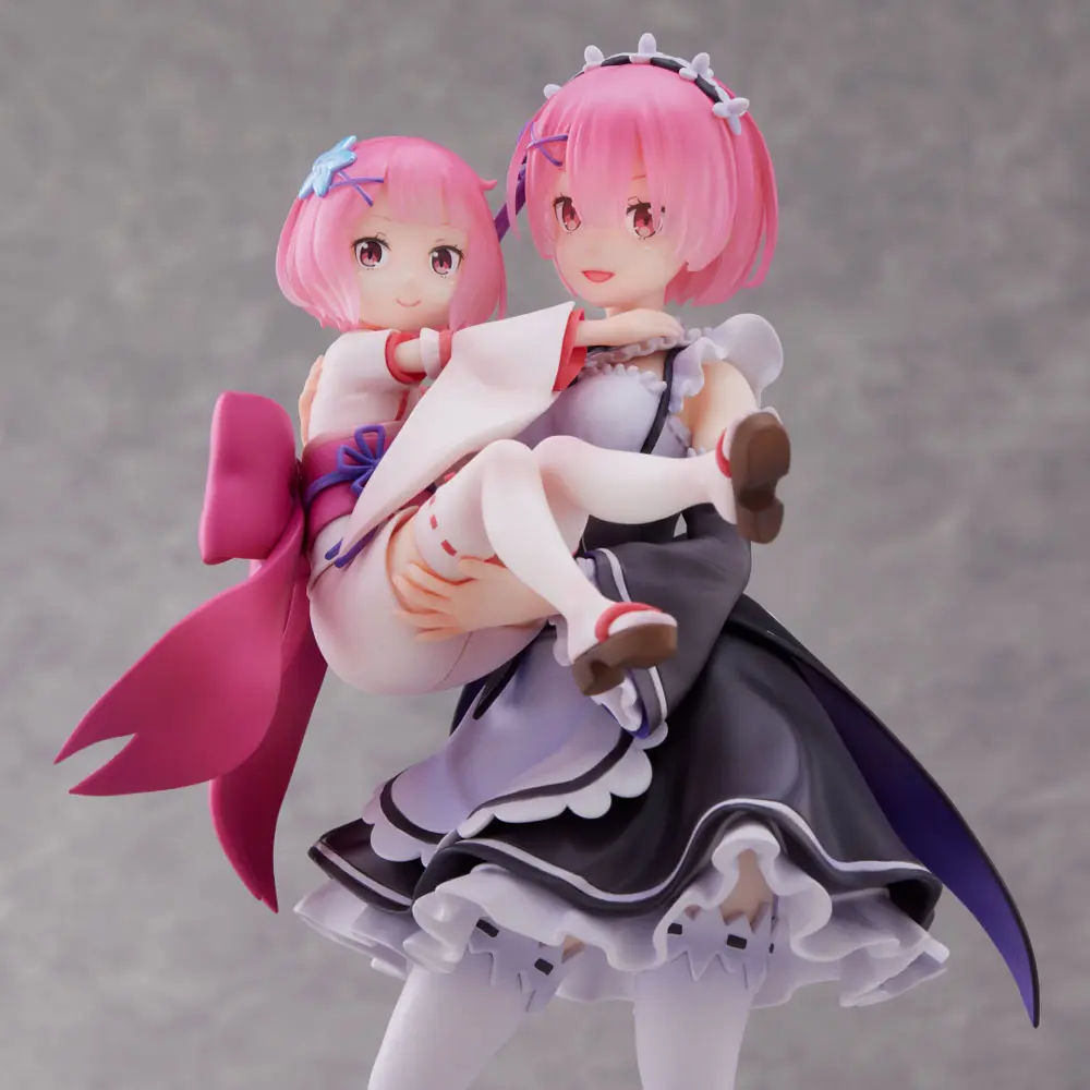 Figurine Re:Zero kara Hajimeru Isekai Seikatsu - Ram et childhood Ram - 1/7 - S-Fire - Sega