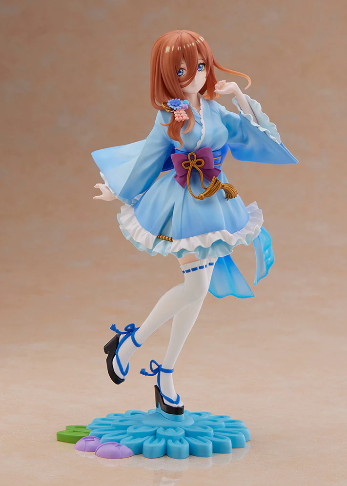 Figurine The Quintessential Quintuplets – Miku Nakano - Ver. Miniskirt Yukata - Tenitol - FuRyu