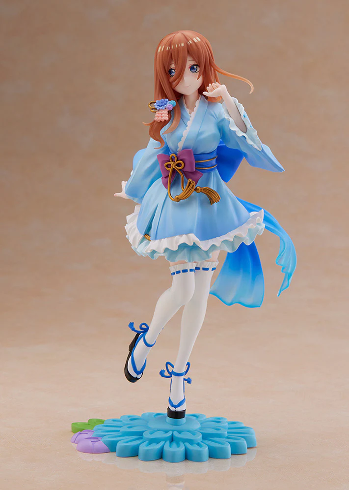 Figurine The Quintessential Quintuplets – Miku Nakano - Ver. Miniskirt Yukata - Tenitol - FuRyu
