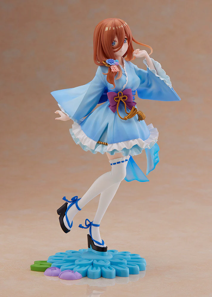 Figurine The Quintessential Quintuplets – Miku Nakano - Ver. Miniskirt Yukata - Tenitol - FuRyu