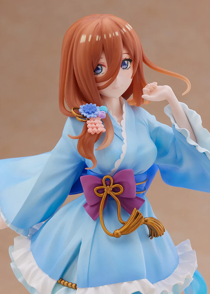 Figurine The Quintessential Quintuplets – Miku Nakano - Ver. Miniskirt Yukata - Tenitol - FuRyu