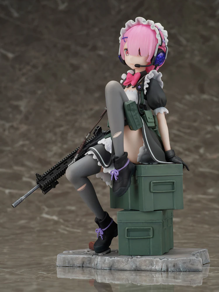 Figurine Re:Zero kara Hajimeru Isekai Seikatsu - Ram - Ver. Military - 1/7 - F:Nex - FuRyu