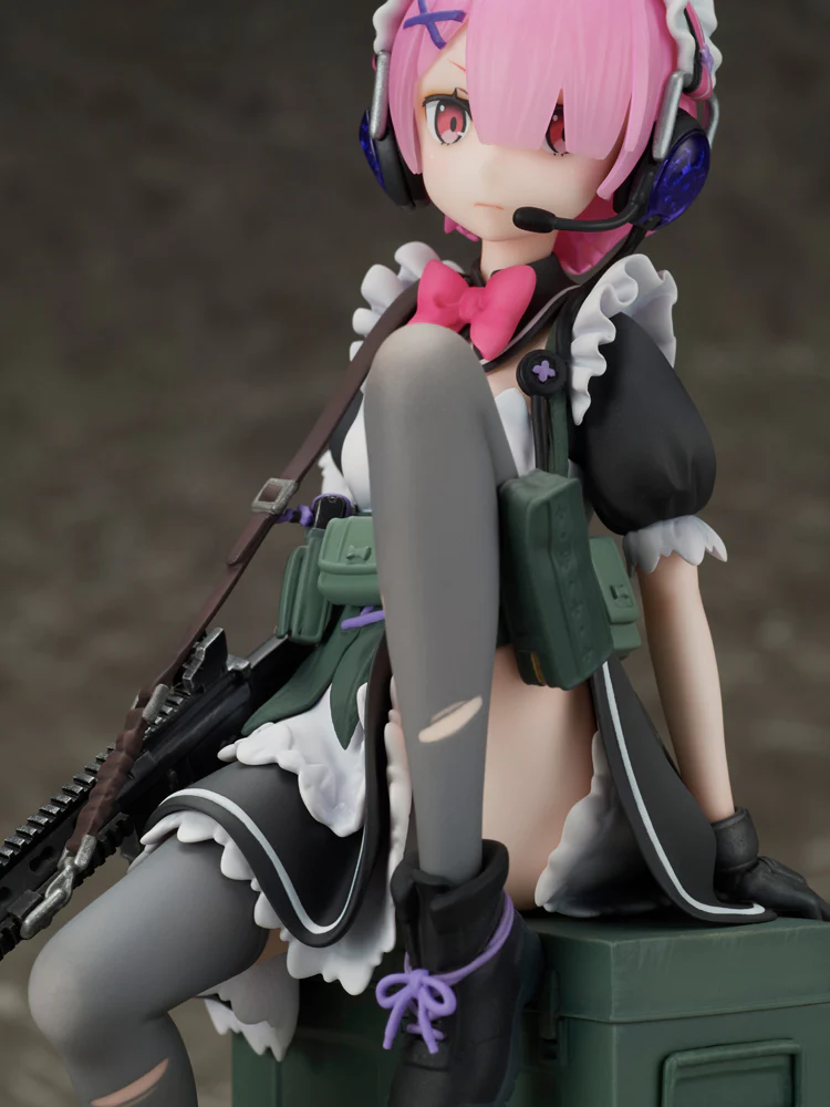Figurine Re:Zero kara Hajimeru Isekai Seikatsu - Ram - Ver. Military - 1/7 - F:Nex - FuRyu