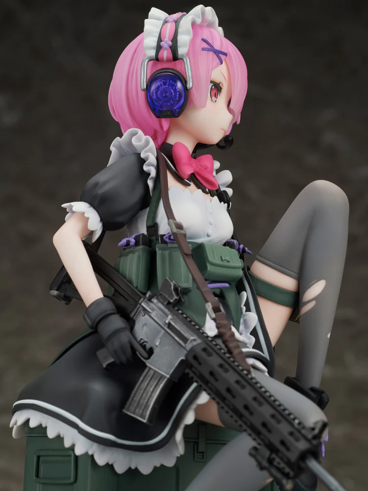 Figurine Re:Zero kara Hajimeru Isekai Seikatsu - Ram - Ver. Military - 1/7 - F:Nex - FuRyu