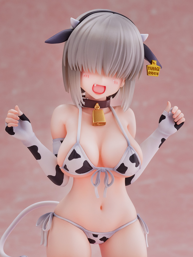 Figurine Uzaki-chan wa Asobitai! - Uzaki Yanagi - Ver. Cow Pattern Bikini - 1/7 - Dream Tech - Wave