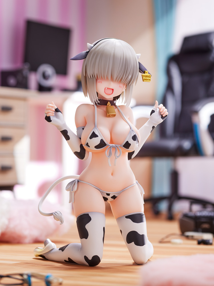 Figurine Uzaki-chan wa Asobitai! - Uzaki Yanagi - Ver. Cow Pattern Bikini - 1/7 - Dream Tech - Wave