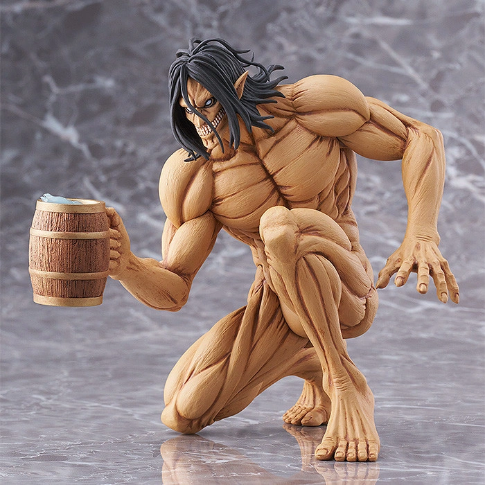 Figurine Attack on Titan - Eren Yeager - Pop Up Parade - Ver. Attack Titan Worldwide After Party - Good Smile Company