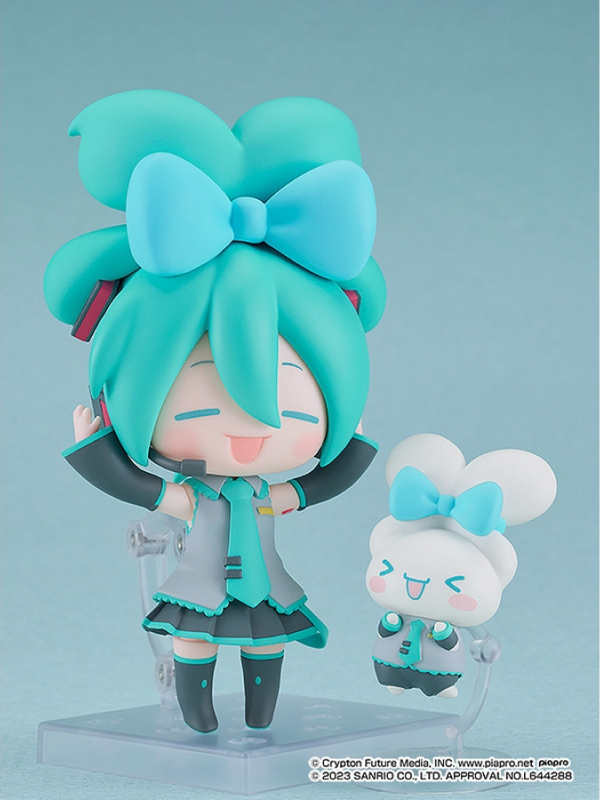 Figurine Vocaloid x Cinnamoroll - Hatsune Miku - Ver. Cinnamoroll Collaboration - Nendoroid - Good Smile Company