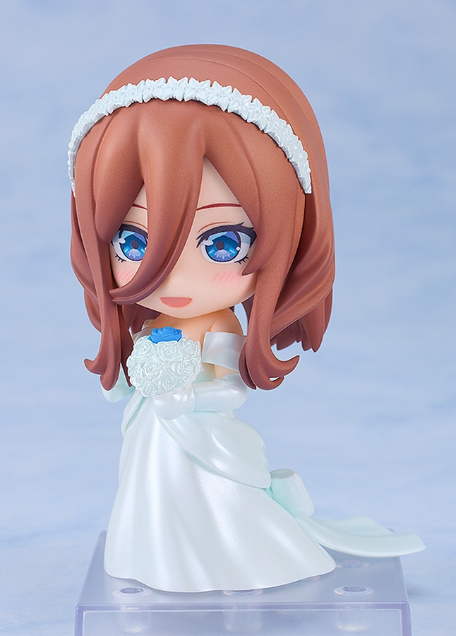 Figurine The Quintessential Quintuplets - Miku Nakano - Ver. Wedding Dress - Nendoroid - Good Smile Company