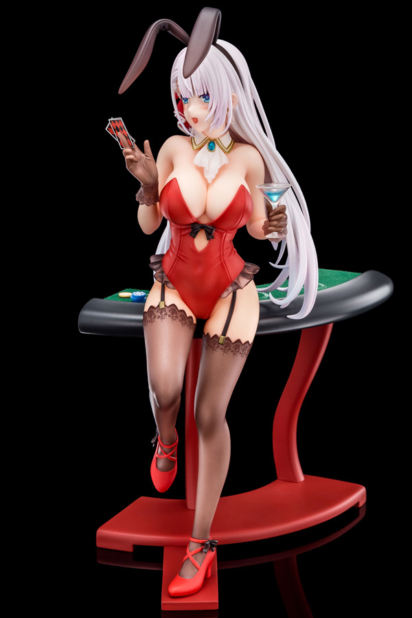 Figurine The Demon Sword Master of Excalibur Academy - Riselia Ray Crystalia - Ver. Crimson Bunny - 1/6 - Hakoiri Musume