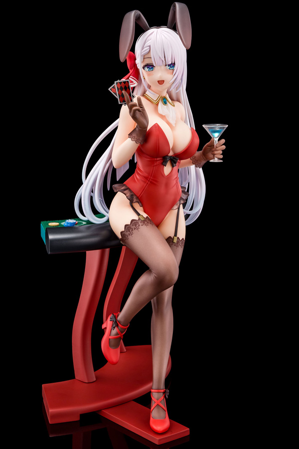 Figurine The Demon Sword Master of Excalibur Academy - Riselia Ray Crystalia - Ver. Crimson Bunny - 1/6 - Hakoiri Musume