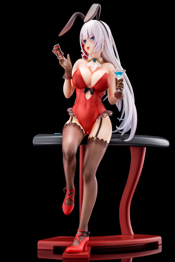 Figurine The Demon Sword Master of Excalibur Academy - Riselia Ray Crystalia - Ver. Crimson Bunny - 1/6 - Hakoiri Musume