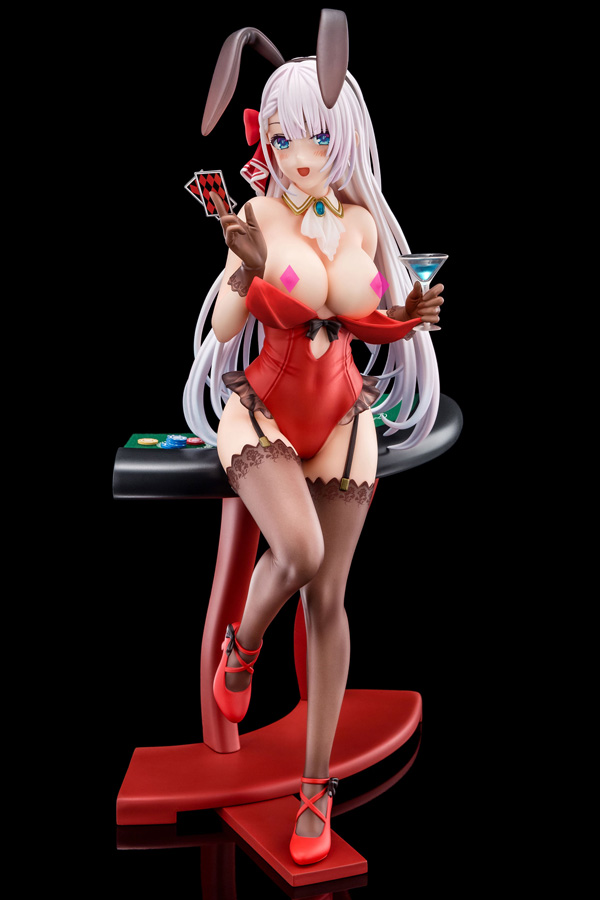 Figurine The Demon Sword Master of Excalibur Academy - Riselia Ray Crystalia - Ver. Crimson Bunny - 1/6 - Hakoiri Musume