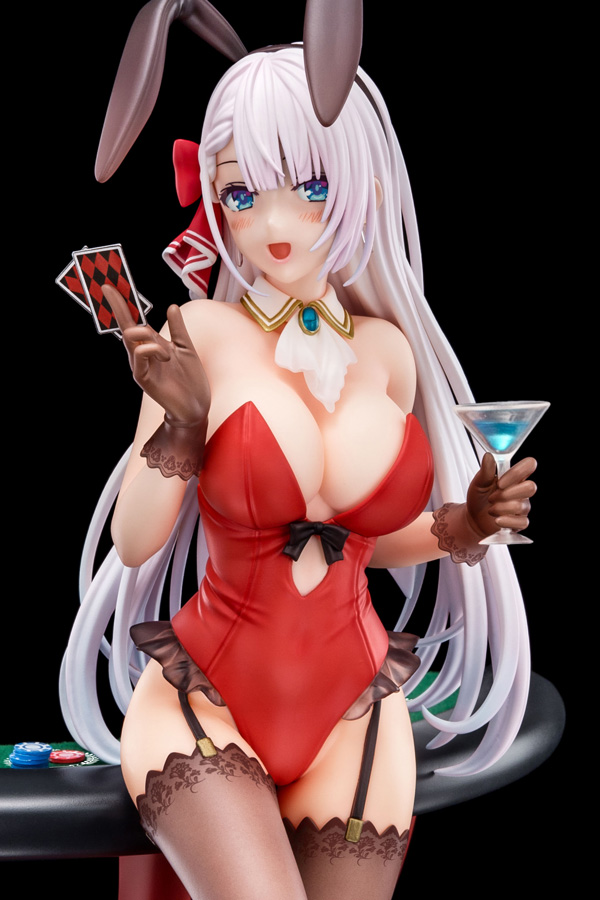 Figurine The Demon Sword Master of Excalibur Academy - Riselia Ray Crystalia - Ver. Crimson Bunny - 1/6 - Hakoiri Musume