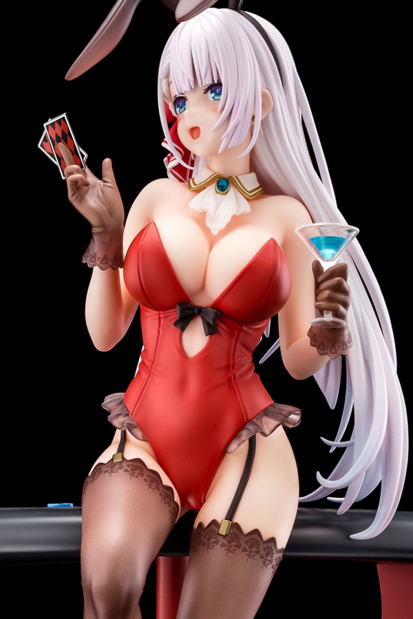Figurine The Demon Sword Master of Excalibur Academy - Riselia Ray Crystalia - Ver. Crimson Bunny - 1/6 - Hakoiri Musume