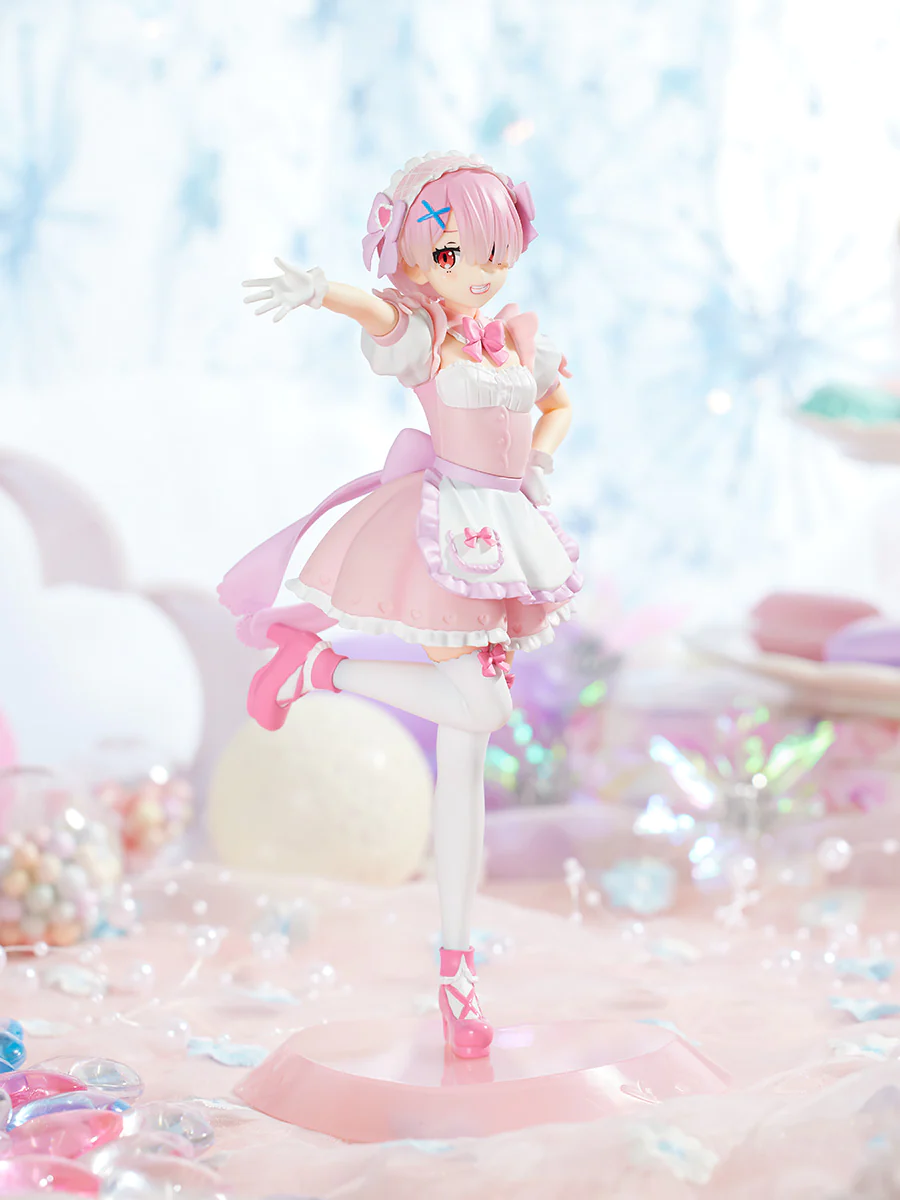 Figurine Re:Zero kara Hajimeru Isekai Seikatsu - Ram - Ver. Yumekawa Maid - Tenitol - FuRyu