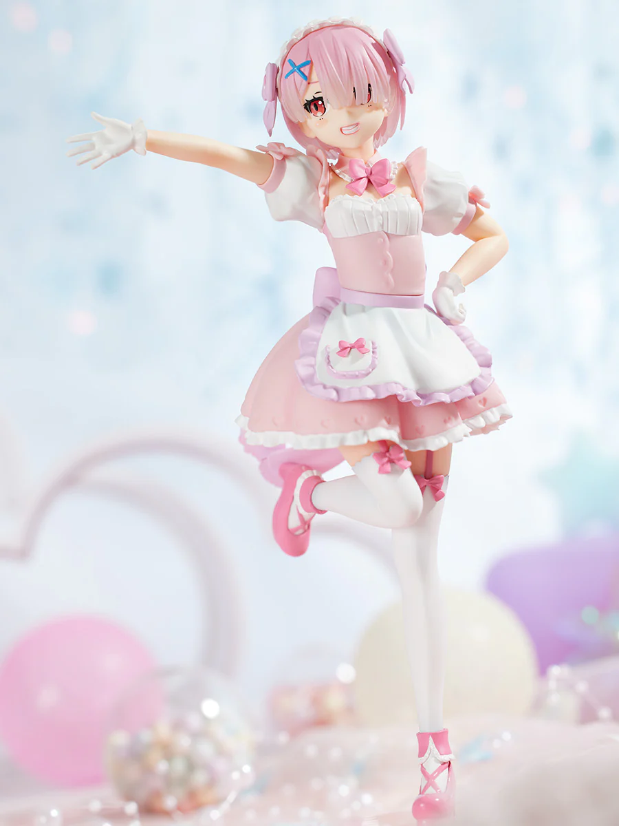 Figurine Re:Zero kara Hajimeru Isekai Seikatsu - Ram - Ver. Yumekawa Maid - Tenitol - FuRyu