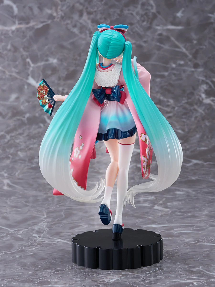 Figurine Vocaloid - Hatsune Miku - Ver. Kimono - Tenitol - FuRyu